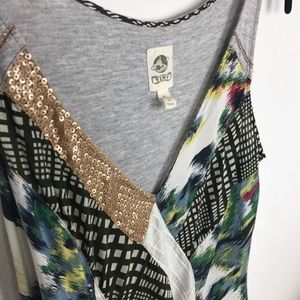 Anthropologie Tops - Anthropologie | Multi-Colored Patchwork Tank Anthropologie Tops - Anthropologie | Multi-Colored Patchwork Tank